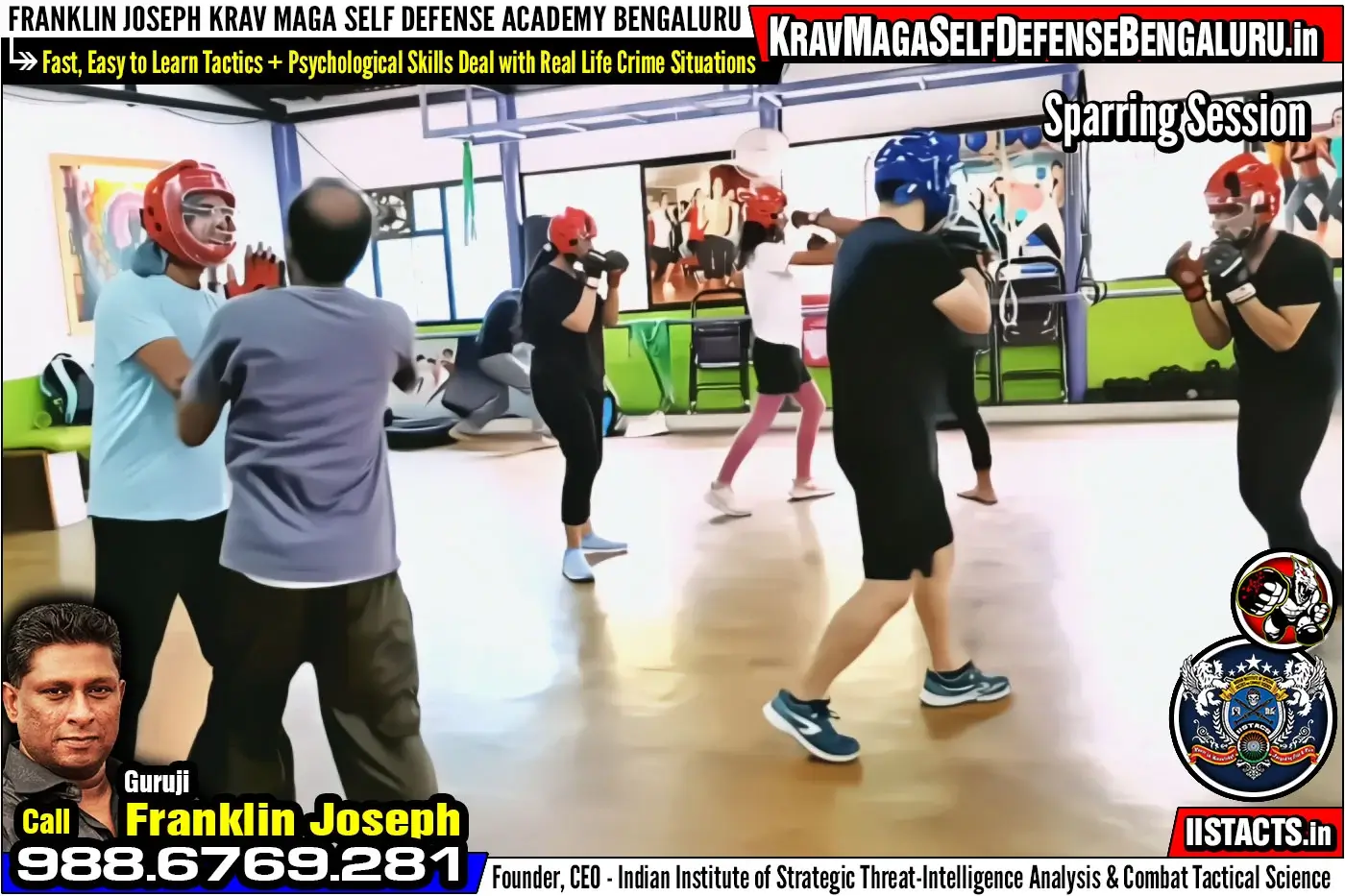 November Franklin Joseph Krav Maga Self Defense (Bengaluru, India) Videos