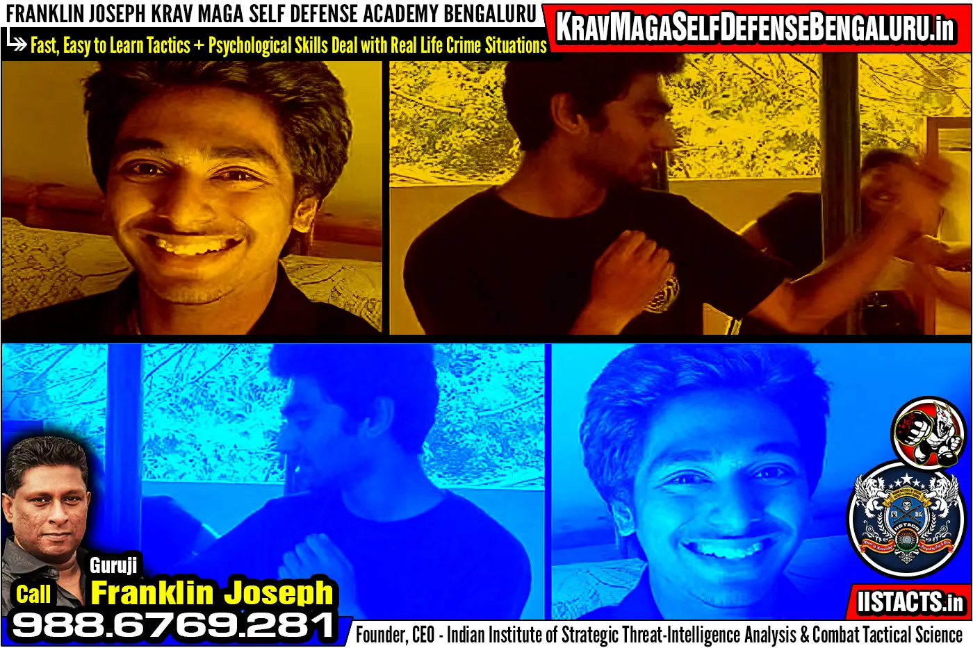 Review > Vamsi Komaragiri ~ My POV on Krav Maga Self Defense > Franklin Joseph Krav Maga Self Defense Bengaluru